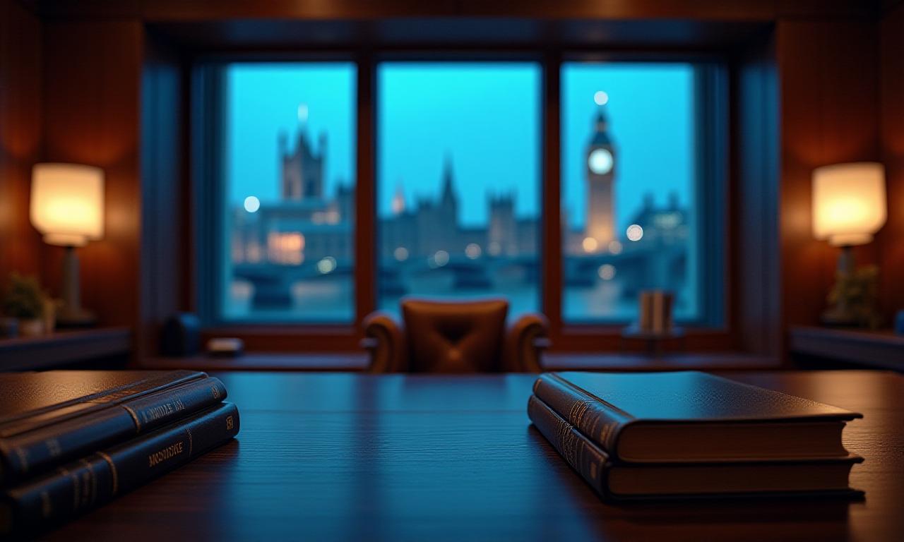 Sophisticated legal office in London